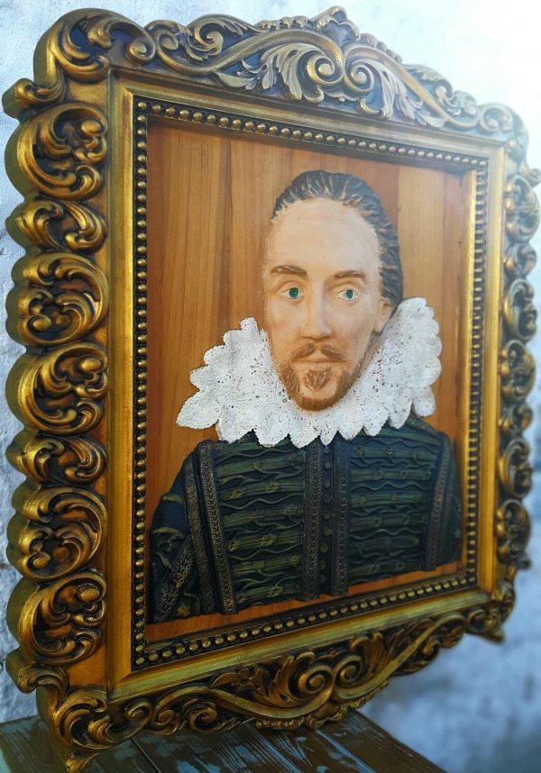 il_1140xN.5753130217_k66l William Shakespeare Esculpido em Madeira