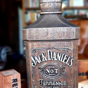 Jack Daniels Bottle Wood Art Decor